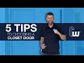 5 Tips for Choosing a Closet Door
