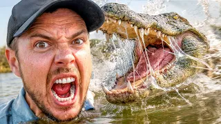 Swimming with Giant Crocs in Australia!