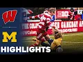 Wisconsin vs Michigan | NCAA College Soccer | Highlights - November 03, 2024