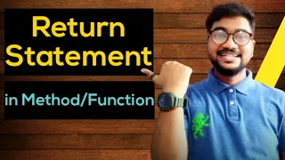 Features of Return Statement User Defined Method Day 3 ICSE