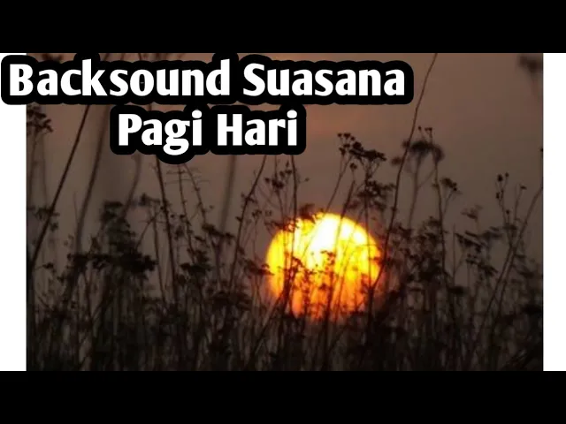 Download MP3 Backsound Pagi Hari yang cerah diiringi Kicauaan burung Pagi hari