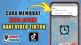 cara membuat nada alarm dari tiktok