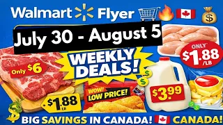 Walmart Weekly Flyer July 30 - August 5
