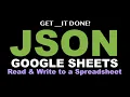 Google Sheets JSON API Read Write Data Wep App - e j1 p 2