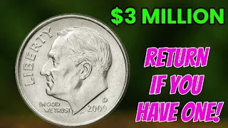 2000 D Dime Worth BIG MONEY Rare One Dime Coin You Should Check