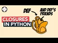What is a CLOSURE and how to use it in Python