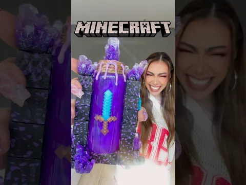 Hice una POCIÓN de MINECRAFT en vida real 😮💎