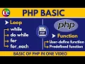 PHP - Loops and Functions Learn Coding