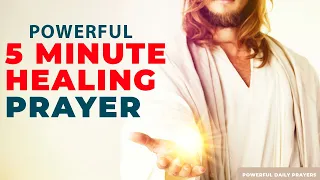 In Just 5 Minutes, Jesus Will Touch You With His Healing Power If You Pray This Healing Prayer Now!