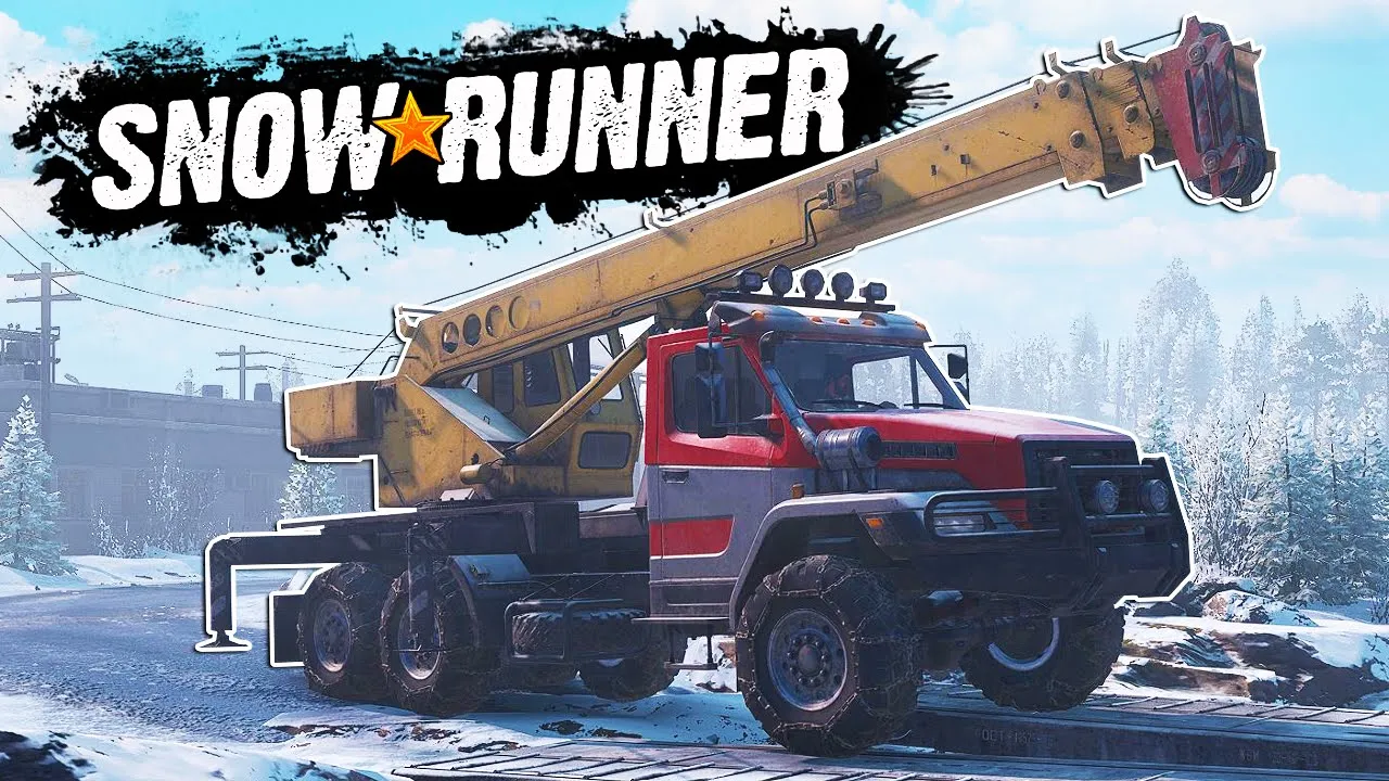 Spycakes & I Got Our Trucks Stuck While Building a Rocket?! (Snowrunner Multiplayer Gameplay)