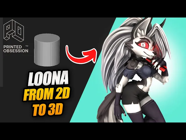Loona - Helluva Boss - Fan Art video thumbnail