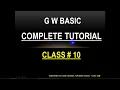 Type Conversion in GW basic GW Basic Statement 10th class computer science cs by sam
