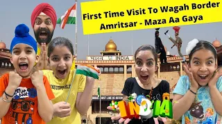 First Time Visit To Wagah Border Amritsar - Maza Aa Gaya | RS 1313 SHORTS | Ramneek Singh 1313