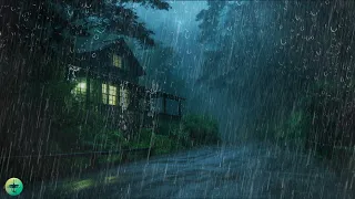 Sono Restaurador 💤 Som de Chuva e Ecoando o Trovão à Noite para Dormir Profundamente, Rain Sounds