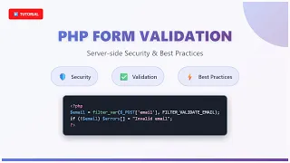 PHP Form Validation Secure Your Forms Like a Pro