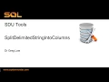 SDU Tools 48 Splitting Delimited Strings in T-SQL into Columns
