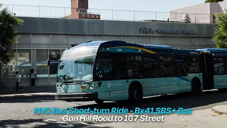 Bx41 Select Bus Service Short-turn Ride Gun Hill Road to 167 Street MTA NYC Bus