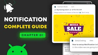 Android Notification API - Create Notification Channel and show Notifications Android Studio