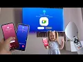 Download Lagu The girl calls on the TV Xiaomi Smart TV Stick Google Meet from Redmi Note 13pro VS Samsung Z Flip