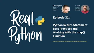 Python Return Statement Best Practices and Working With the map Real Python Podcast