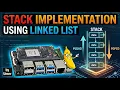 Stack Implematation Using Linked LIst