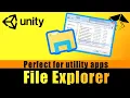Use file browser in Unity apps Unity Quick Tutorials