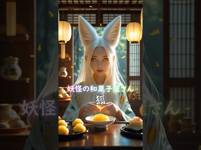 妖怪が来る和菓子屋さん