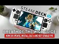 Steam Deck - Breath Of The Wild Cemu Emulation Setup Guide