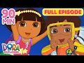 Download Lagu Dora FULL EPISODES Marathon! ⭐️ | 3 Full Episodes - 90 Minutes | Dora the Explorer