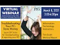 Troubleshooting Your PC Save Money