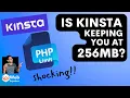 Kinsta s PHP Memory Limit 256MB v 512MB - Elementor Server Error 500 Internal Error