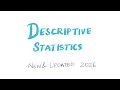 Mastering Descriptive Statistics Fundamentals of Biostatistics Biostatistics Lecture Series