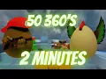 50 360s In 2 Minutes Shell Shockers