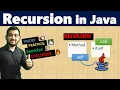 Recursion in Java Recursive Method in Java