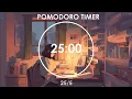 Download Lagu 2-Hour Study With Me | 25/5 Pomodoro Timer | Focus Study and Working | Lofi Girl Beats | Day 10