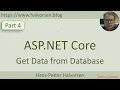 ASP NET Core - Get Data from Database