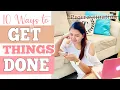 How To Actually ACT On Things In Your List and Stop Procrastinating