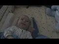 Baby waking up for church