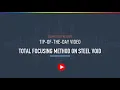 Total Focusing Method on Steel Void
