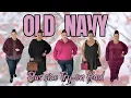 OLD NAVY Plus Size Winter Haul Try-On Review Winter Outfits for Curvy Women