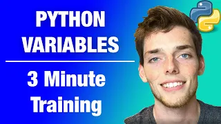 Python Variables Three Minute Python Training S1E1