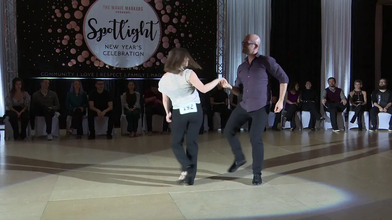 Spotlight New Years 2018 2019 Advanced Jack & Jill Dominique Morin & Kaitlyn Lankin Kraatz
