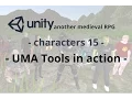 Unity 5 Tutorial Characters 14 - UMA Tools in action
