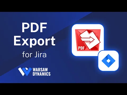 watch PDF Export for Jira video