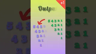 Easiest way to print these patterns c language tutorial