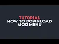 Download Lagu TUTORIAL - HOW TO DOWNLOAD MOD MENU