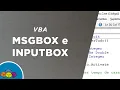 VBA MsgBox e InputBox