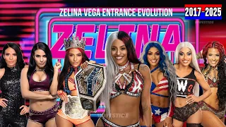 zelina vega entrance evolution 2017 2025 