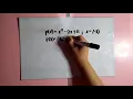 GENERAL MATHEMATICS Performance Task