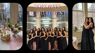 last semester at Columbia sorority recruitment